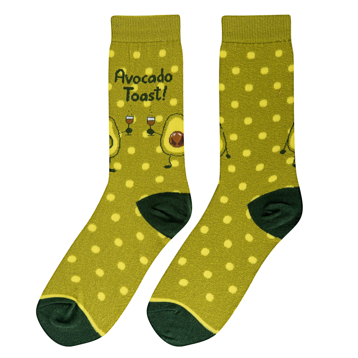 Avocado Toast Socks - Womens