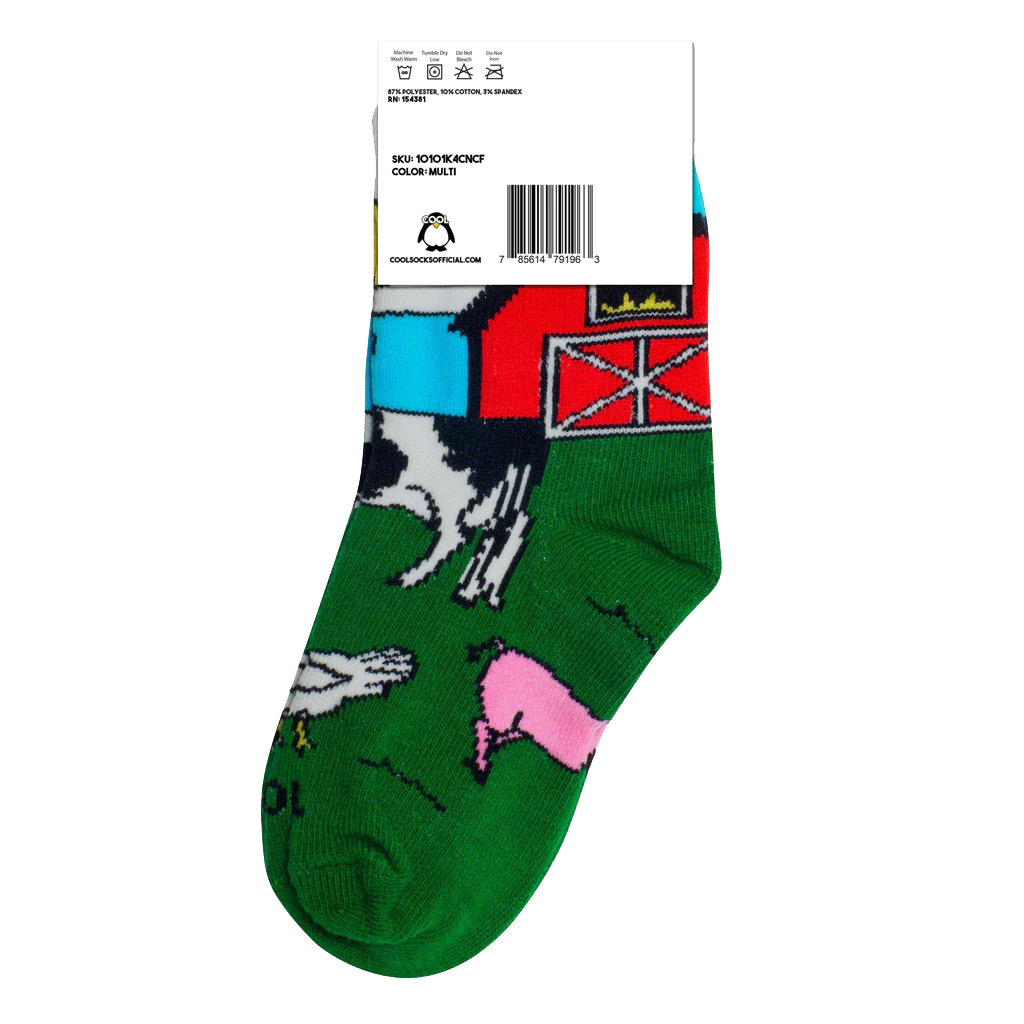 Barnyard Socks - Kids - 7-10