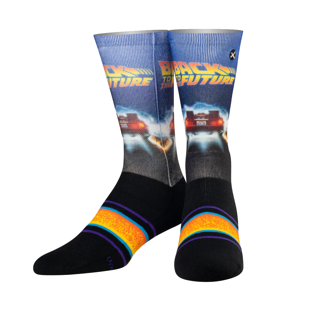 Back to the Future - Back In Time Sublimation Socks