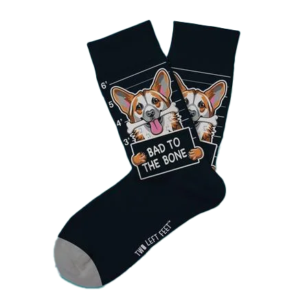 Bad to the Bone Socks - Kids 1-5 - ages 7-10