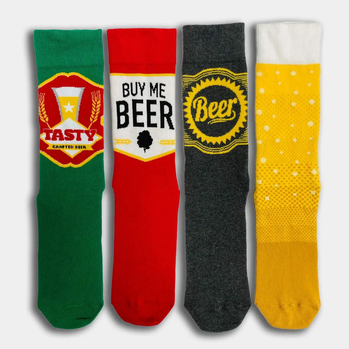 Beer Socks - 4 Pairs