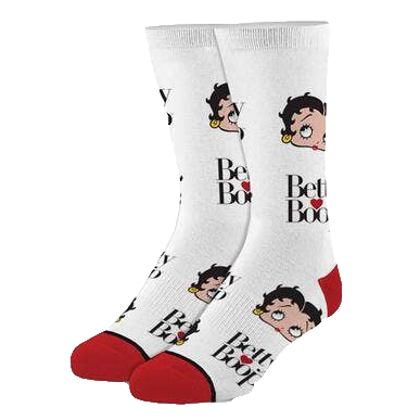 Betty Boop Heads Socks - Womens