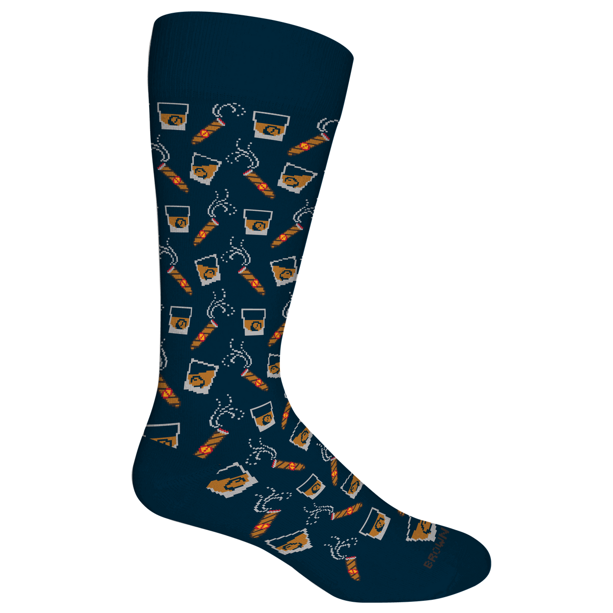 Bourbon and Cigars Socks