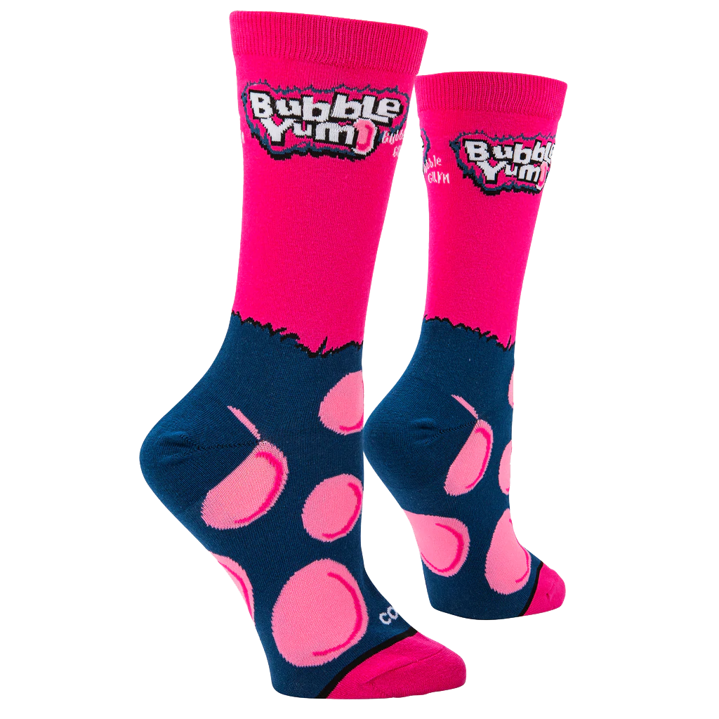 Bubble Yum Socks - Womens