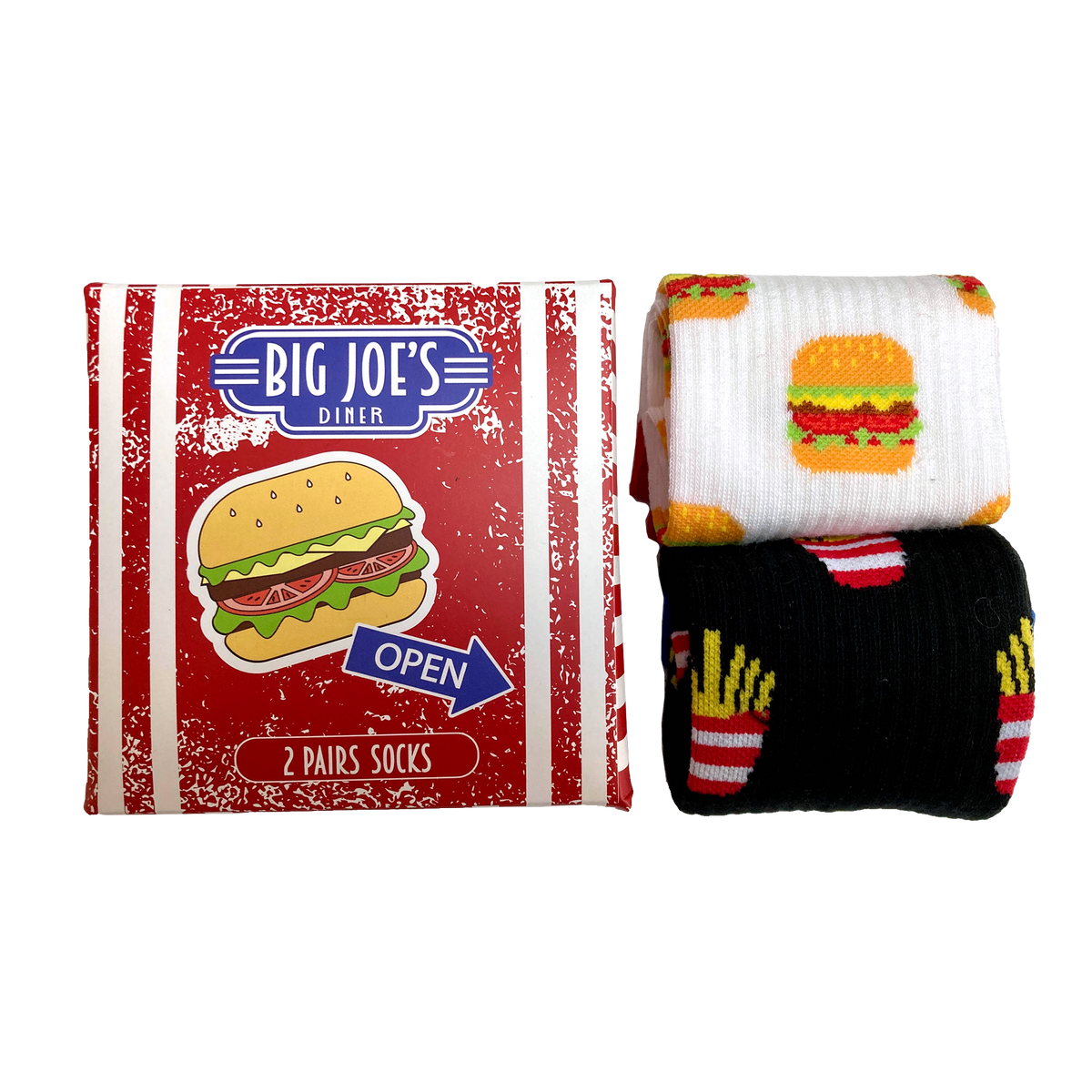 Burger Socks - 2 Pairs