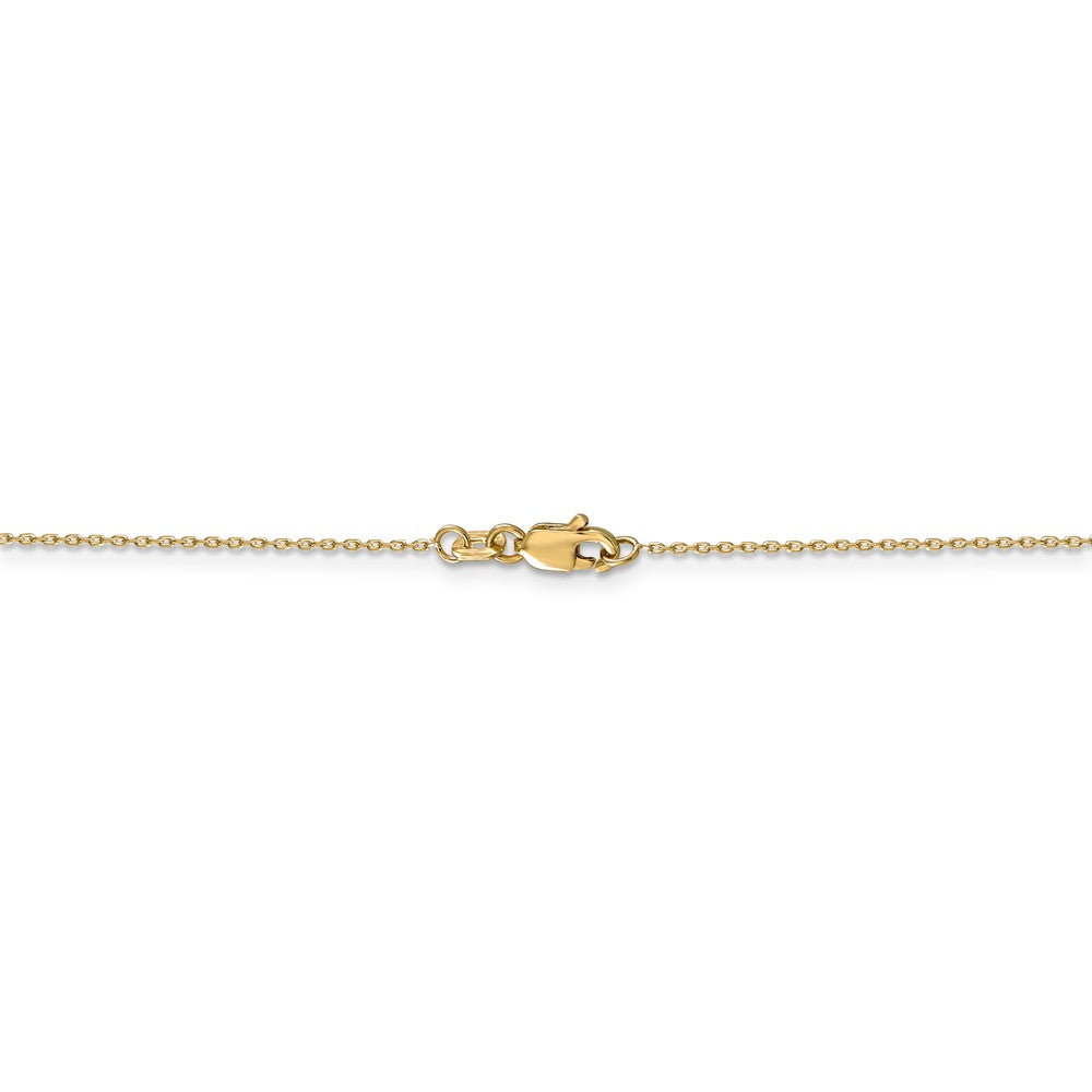 14k Yellow Gold Clemson U Medium Necklace