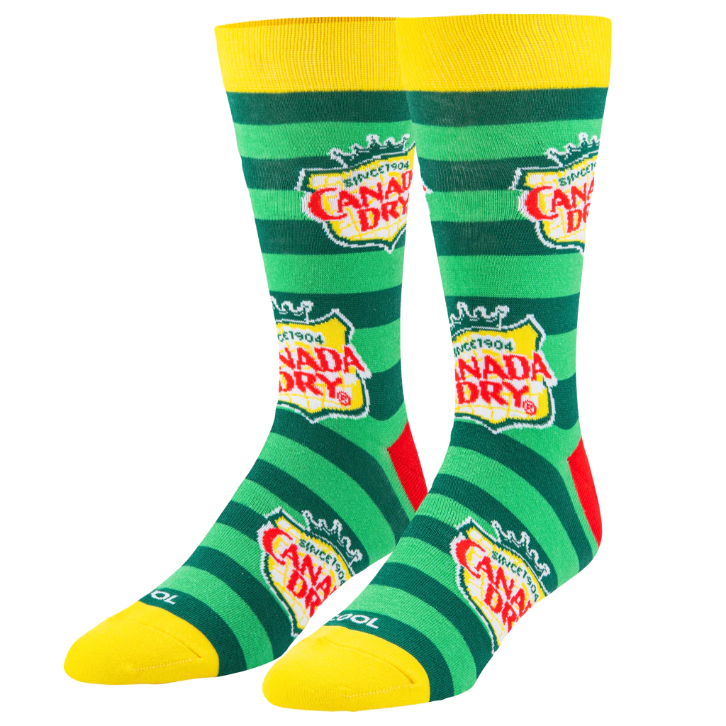 Canada Dry Stripes Socks