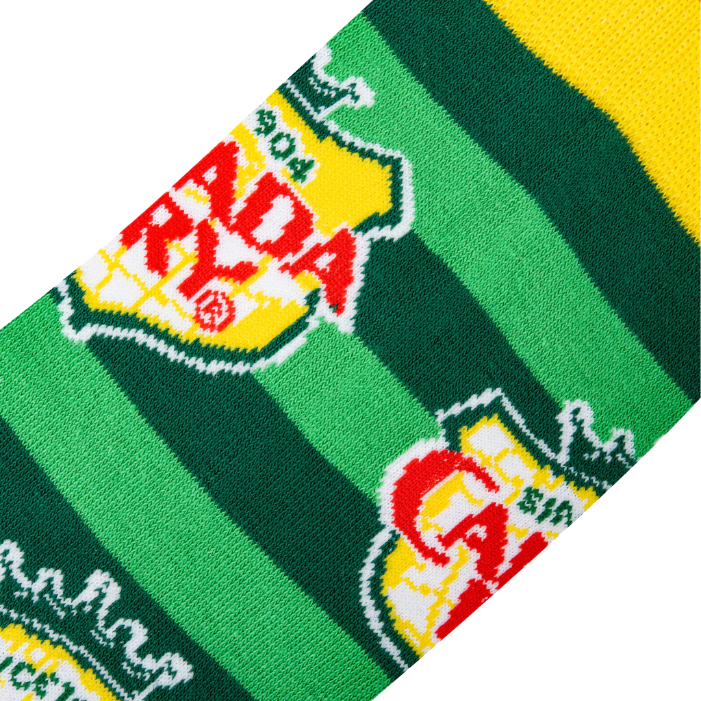 Canada Dry Stripes Socks