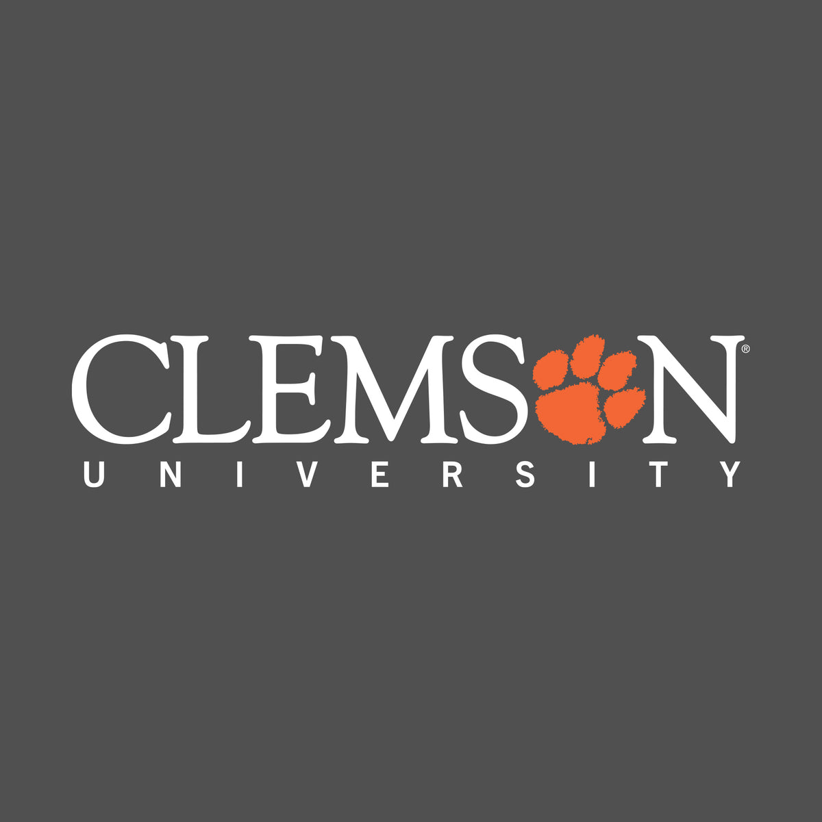 Clemson University Stacked 10&quot; Decal