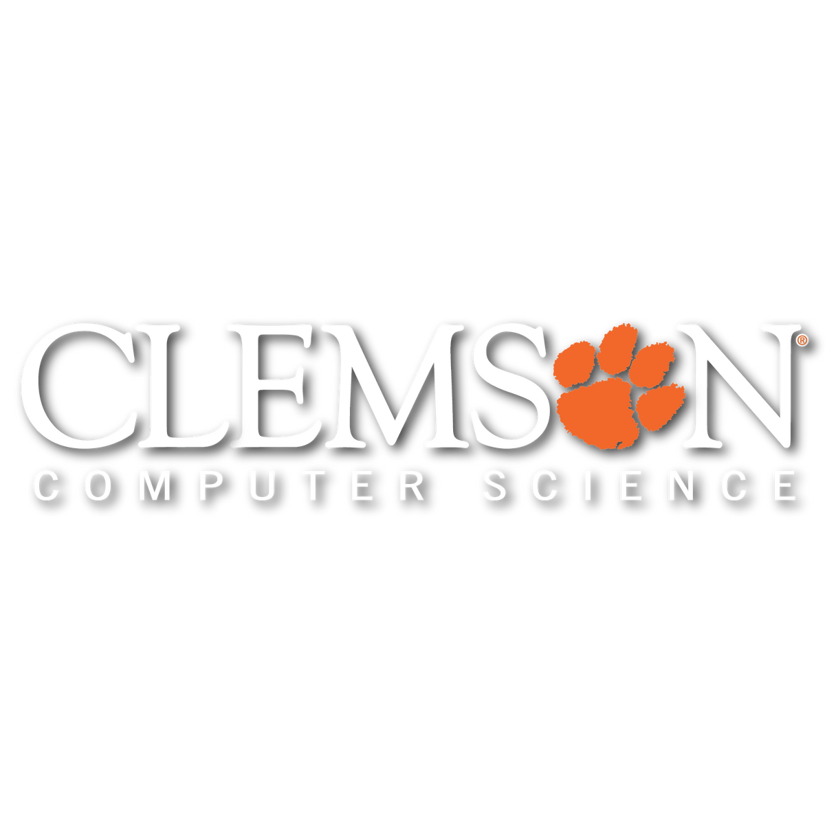 Clemson Computer Science Stacked 10&quot; Decal