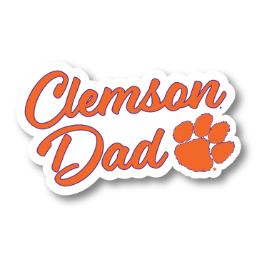 Clemson Dad Decal