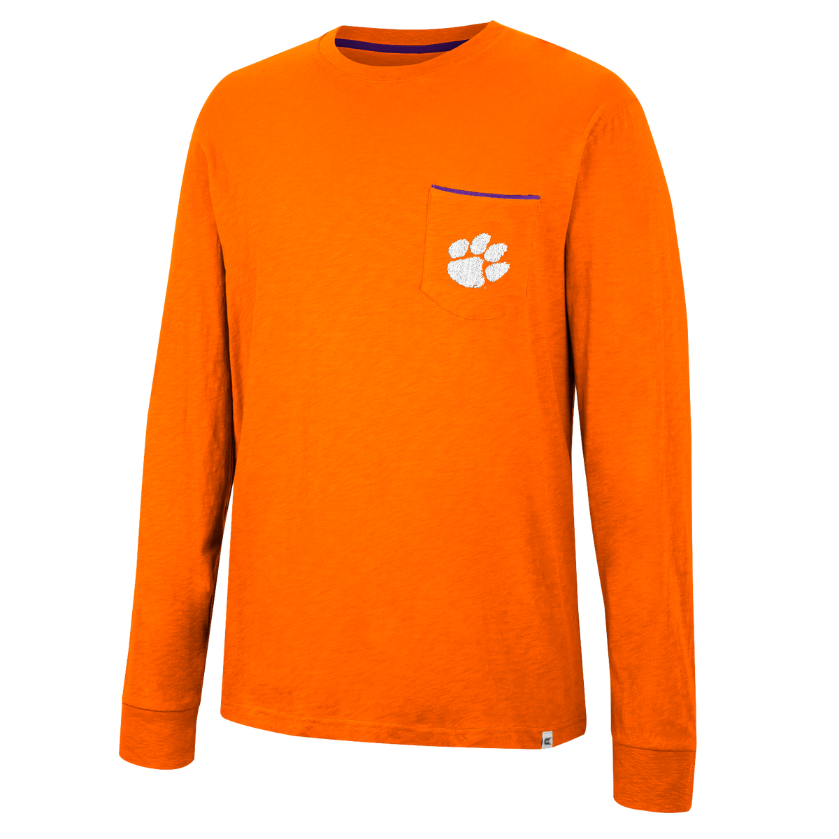 Colosseum Clemson Welcome To The Party Long Sleeve Pocket Tee