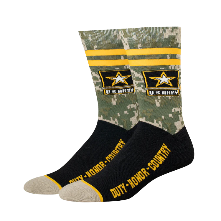 Duty Honor Country Socks