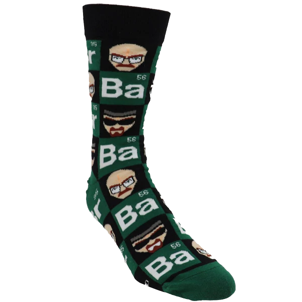 Breaking Bad Squares Socks