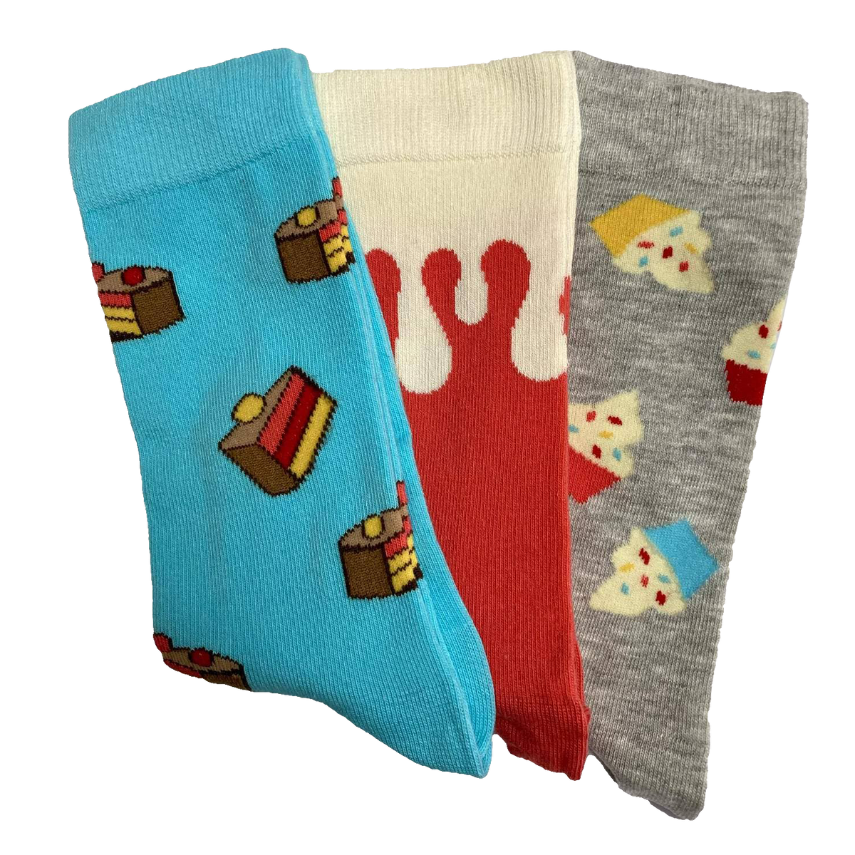 Cake Socks - 3 Pairs