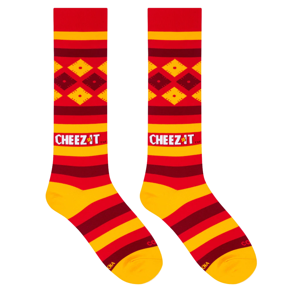 Cheez It Socks - Compression - Large