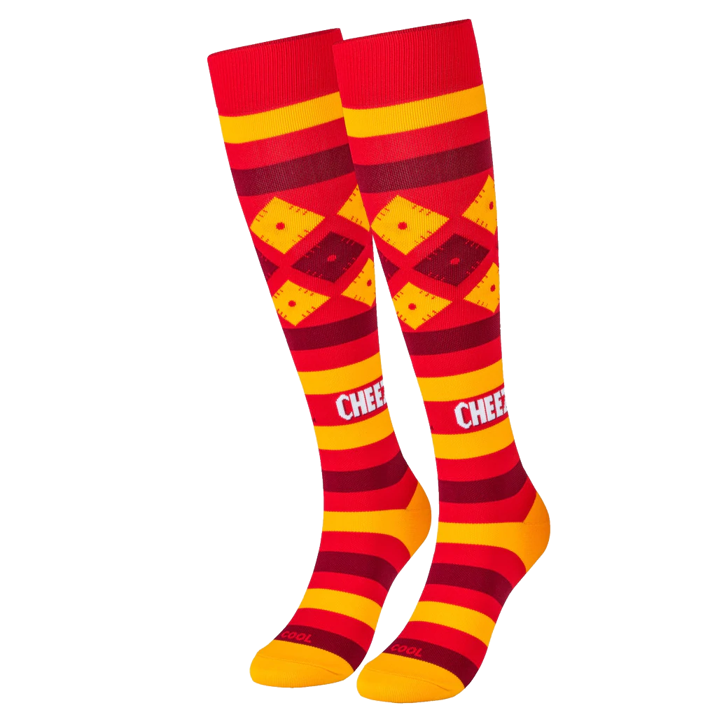 Cheez It Socks - Compression - Large