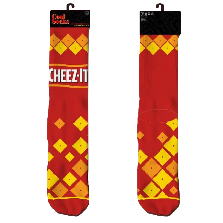 Cheez It Socks