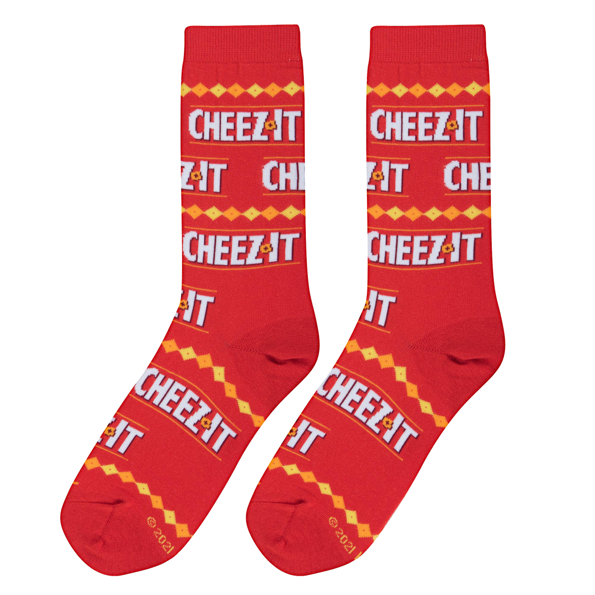 Cheez It Stripes Socks - Womens