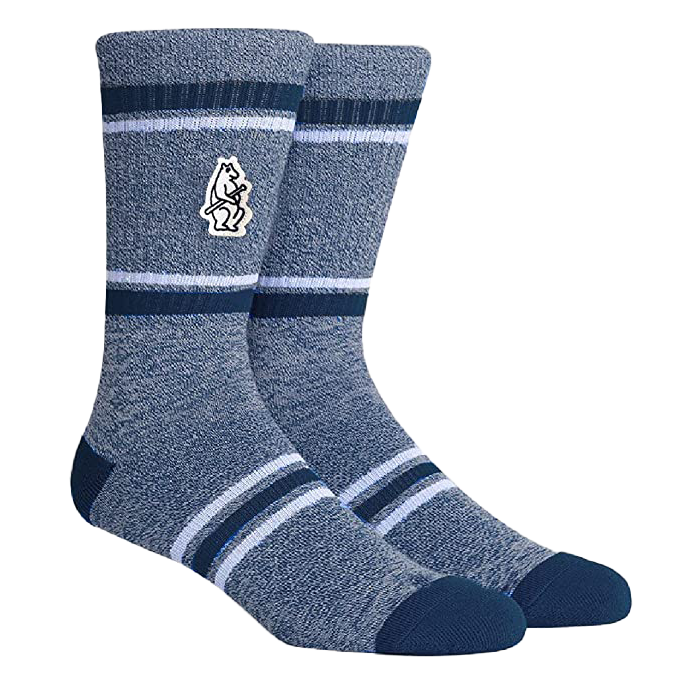 Chicago Cubs Coop Stripe Crew Socks