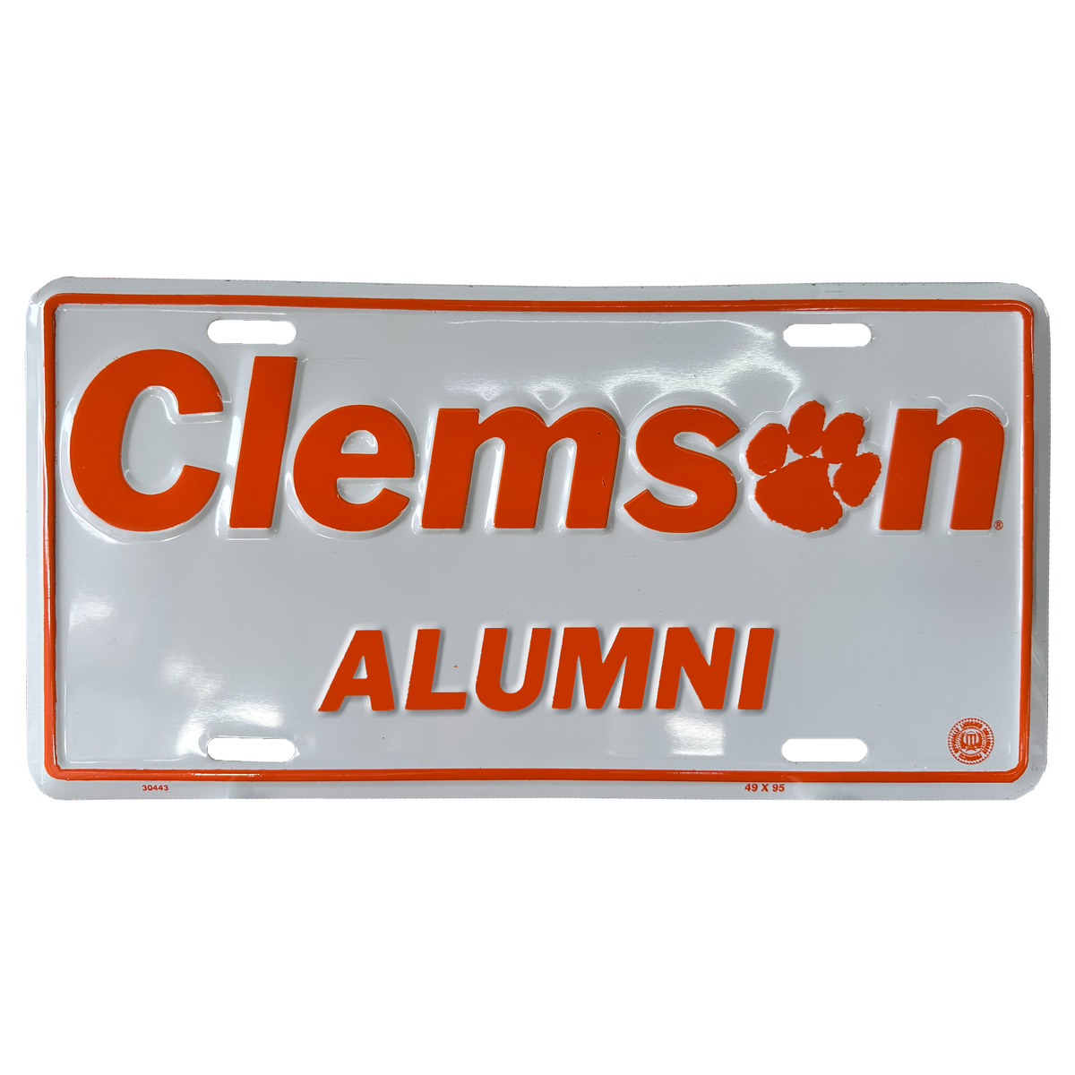 Clemson Alumni License Tag