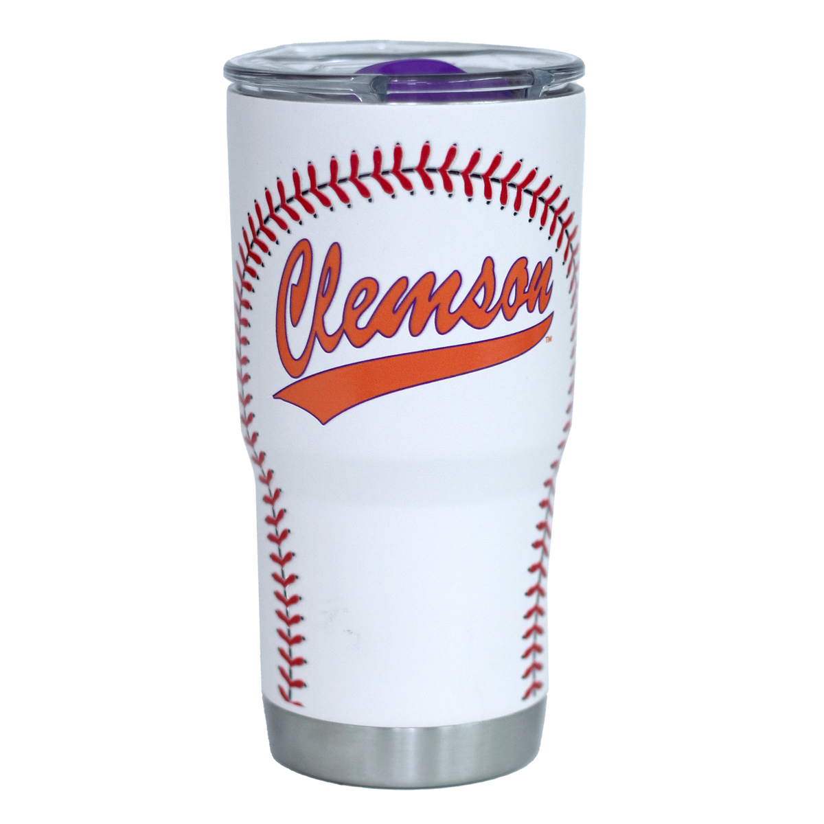 Clemson Baseball Thread with Clemson Script Logo 20 oz