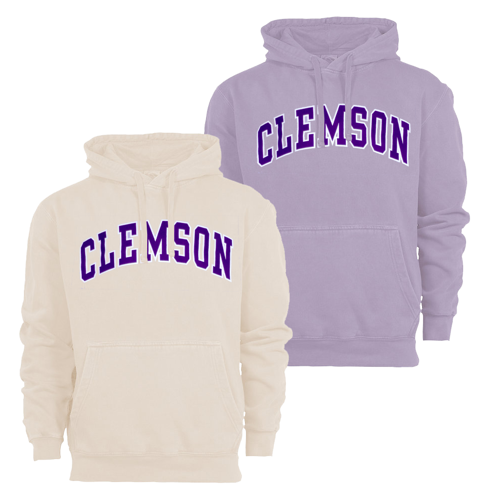 Clemson University Pigment Dyed Hood
