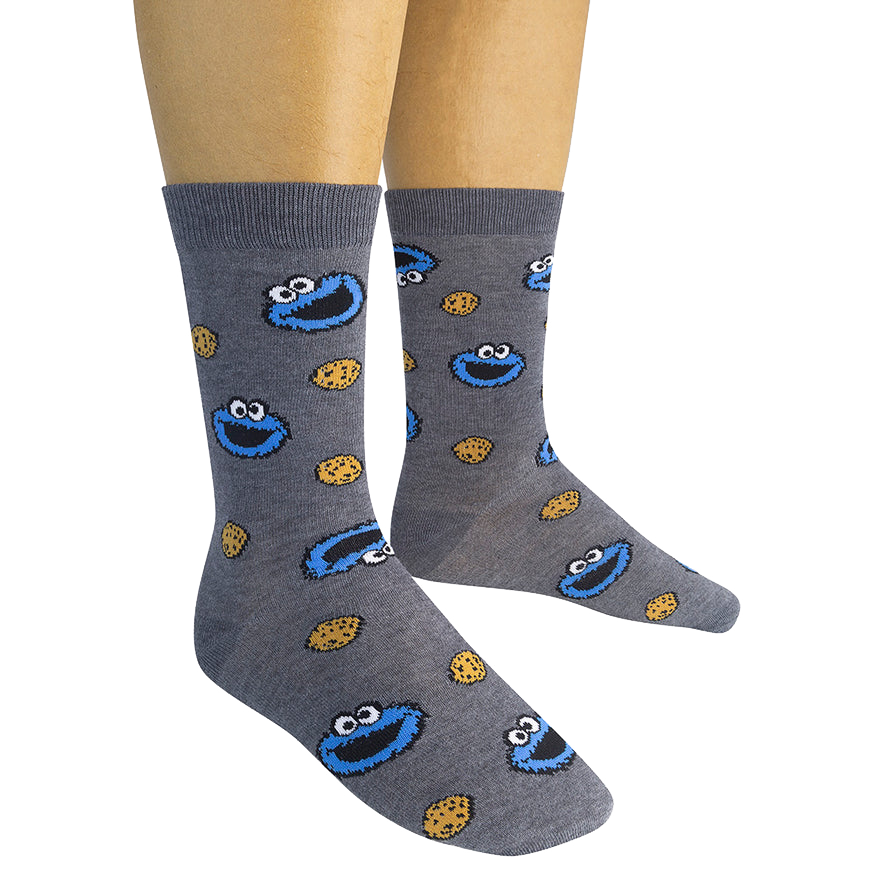 Cookie Monster Sesame Street Socks