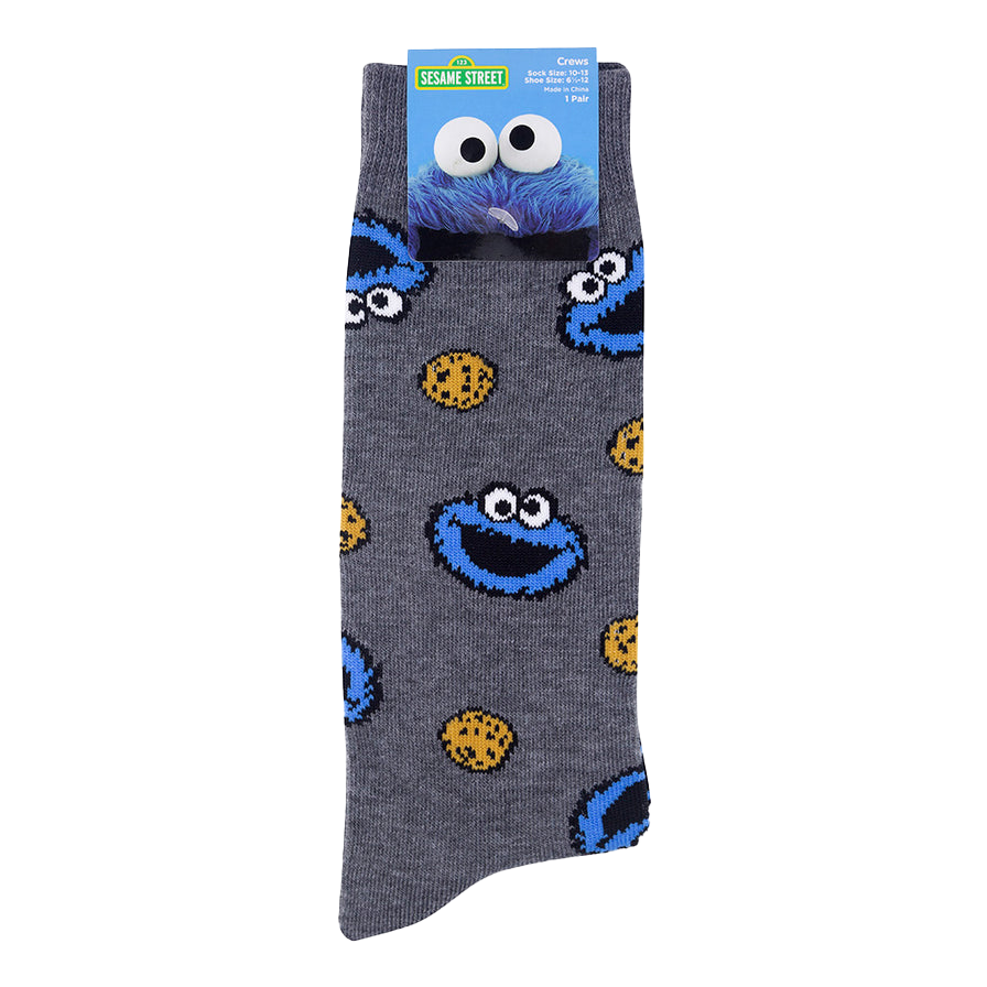 Cookie Monster Sesame Street Socks