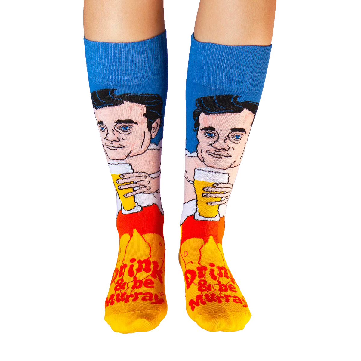 Drink and Be Murray Socks