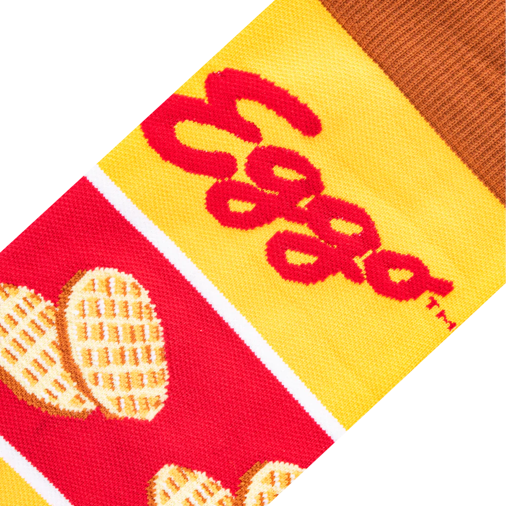 Eggo Waffles Socks - Compression - Large