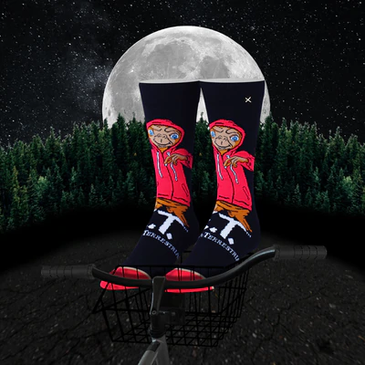 E.T Hoodie Knit Socks