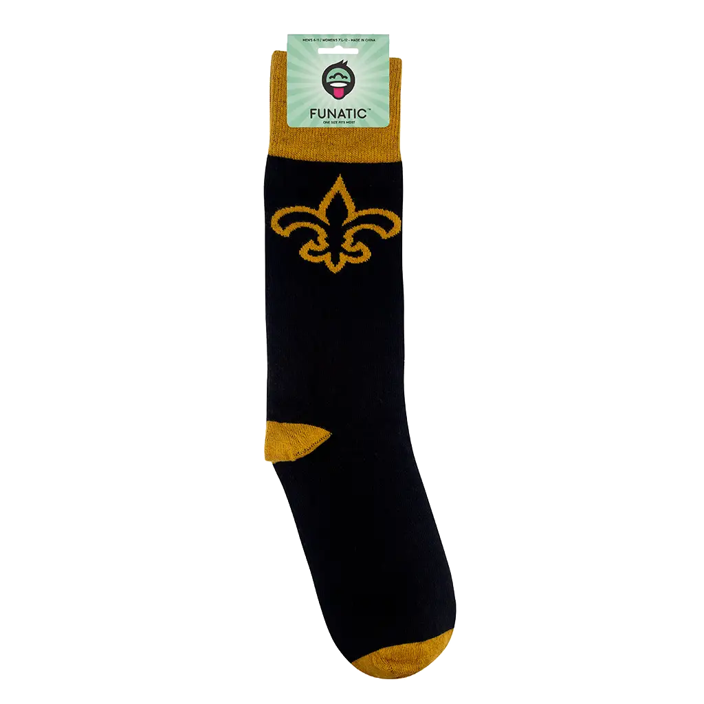 Fleur de Lis Louisiana Socks