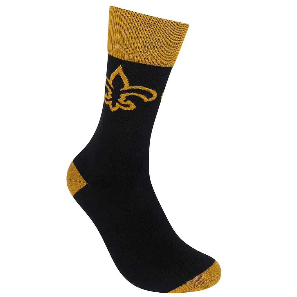 Fleur de Lis Louisiana Socks