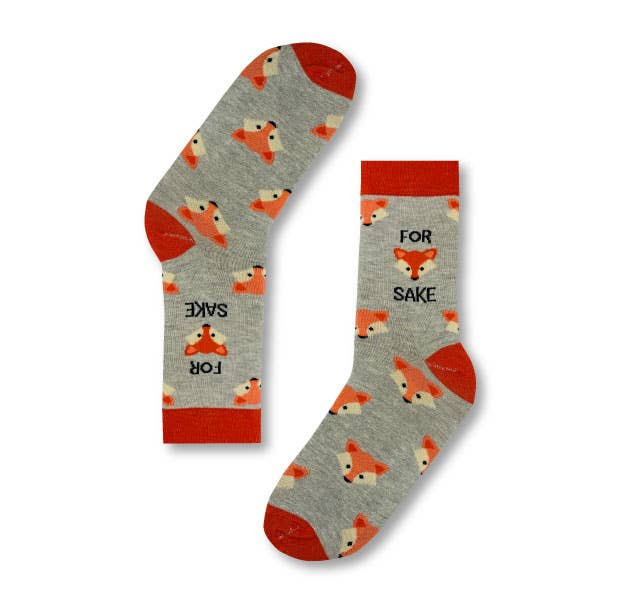 For Fox Sake Bamboo Socks