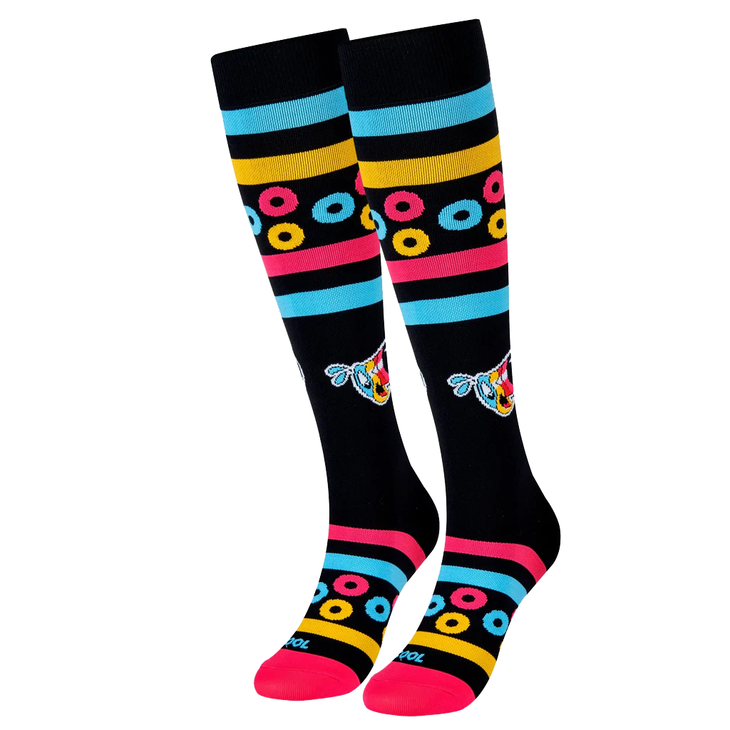 Froot Loops Socks - Compression - Medium