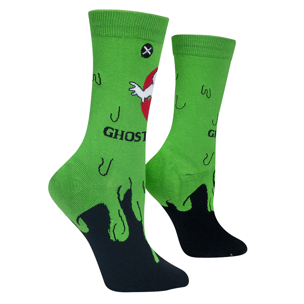 Ghostbusters Slime Socks - Womens