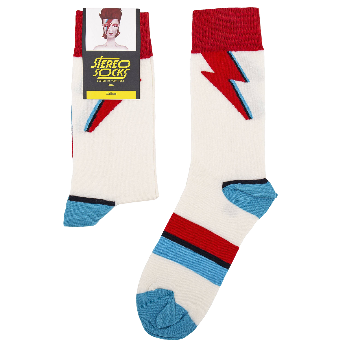 Lightning Socks - A Lad Insane - Large