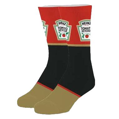 Heinz Ketchup Socks