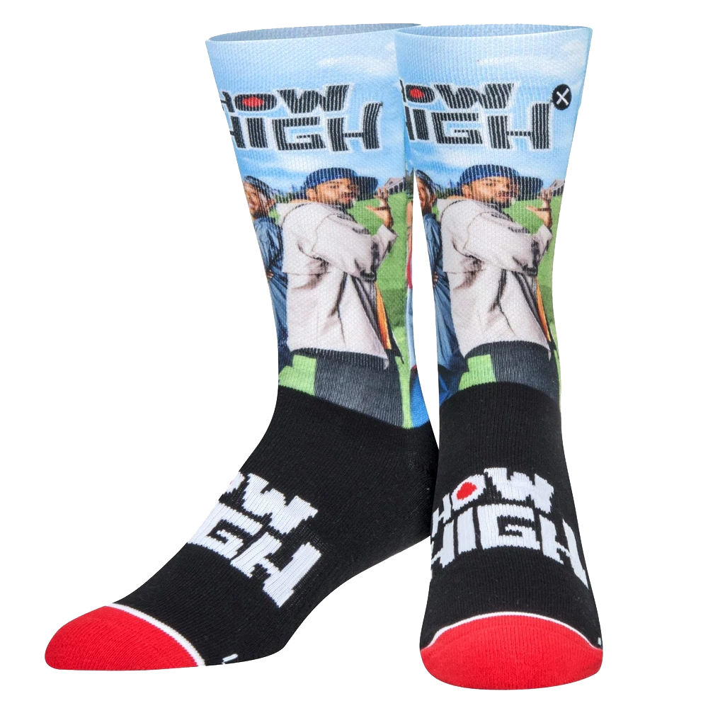 How High Sublimated Top Socks