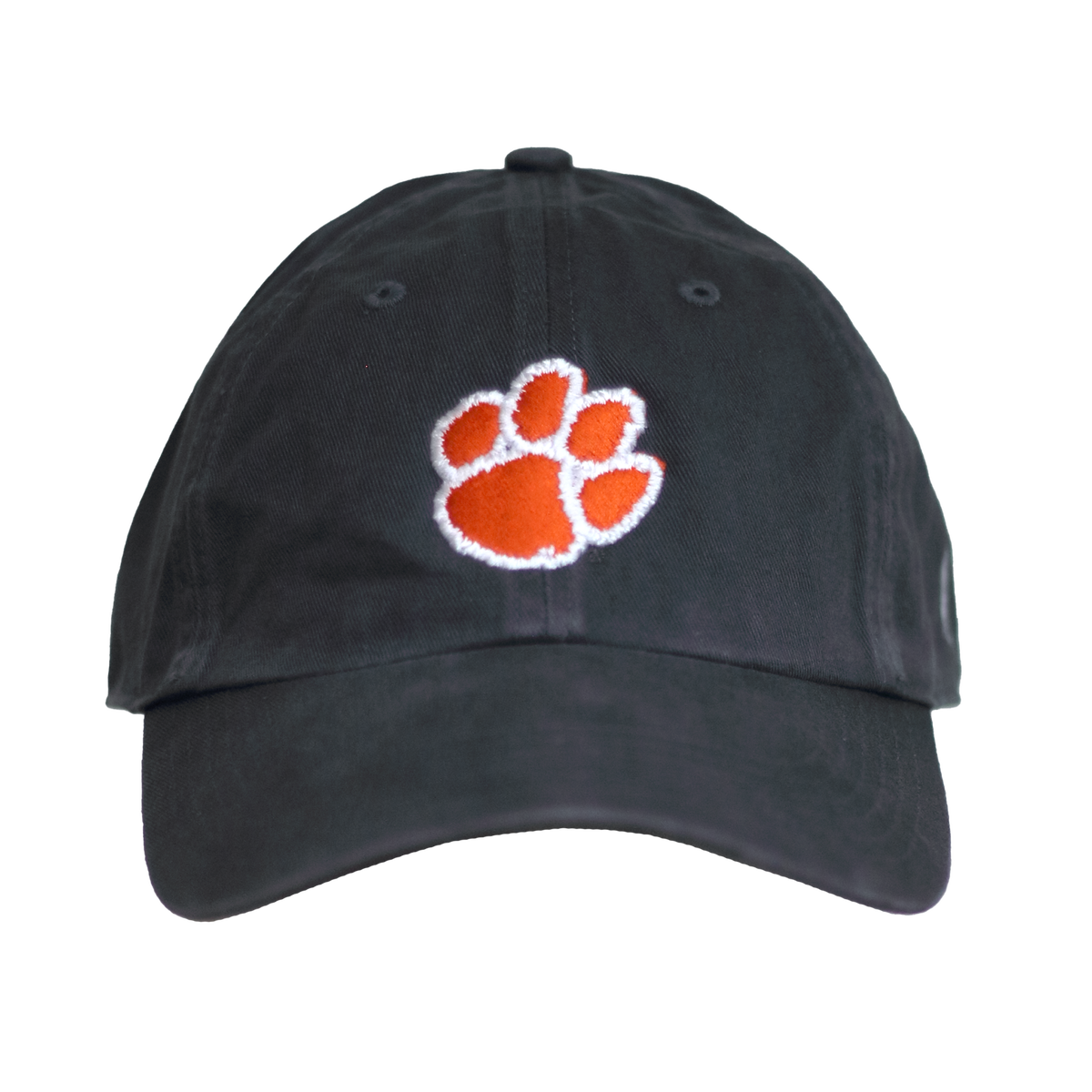 Clemson Orange and White Paw Hat | MRK Exclusive - Charcoal