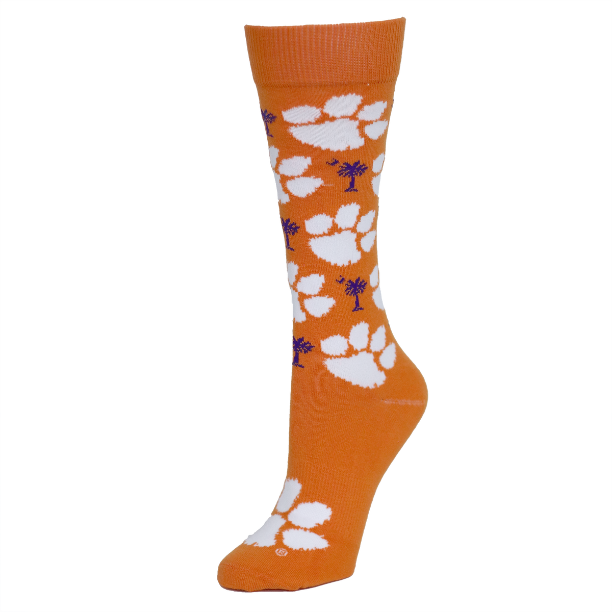 Clemson Orange Palmetto and Paw