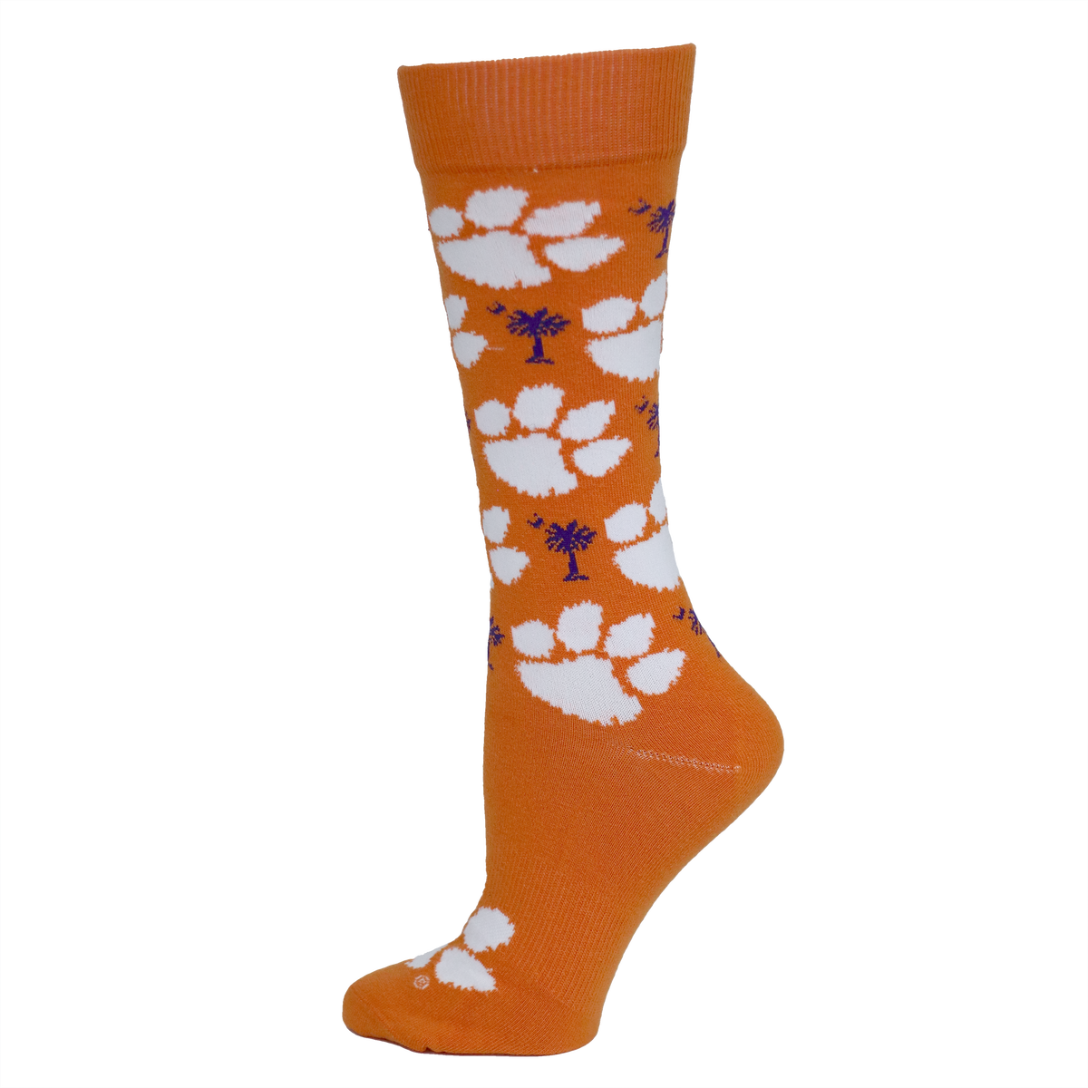 Clemson Orange Palmetto and Paw