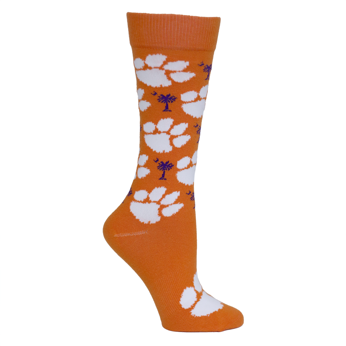 Clemson Orange Palmetto and Paw