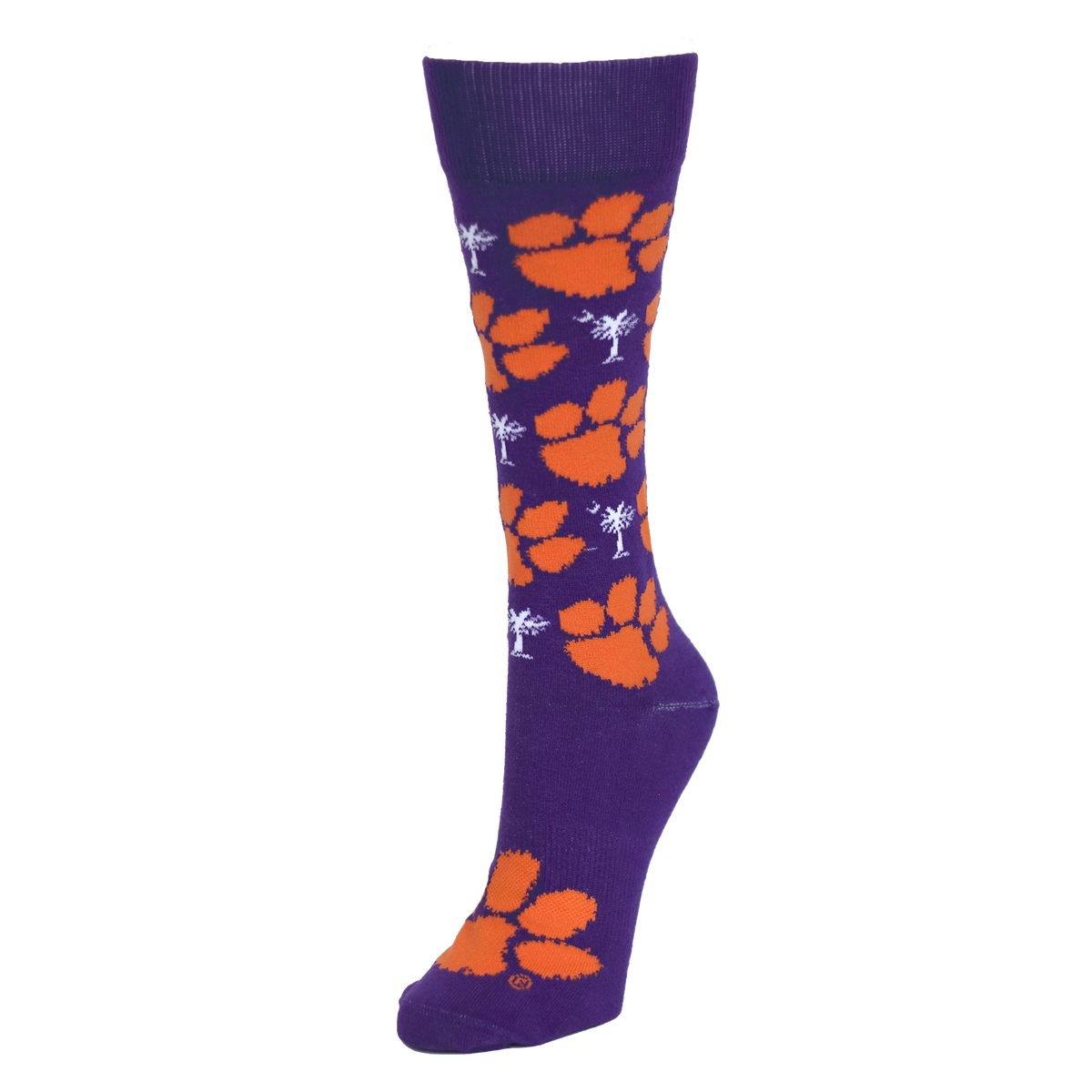 Clemson Purple Palmetto and Paw