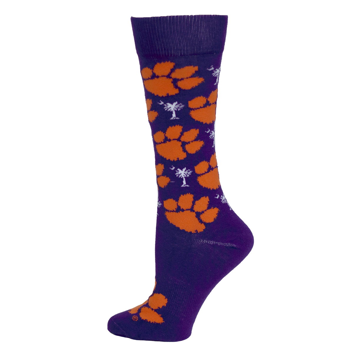 Clemson Purple Palmetto and Paw