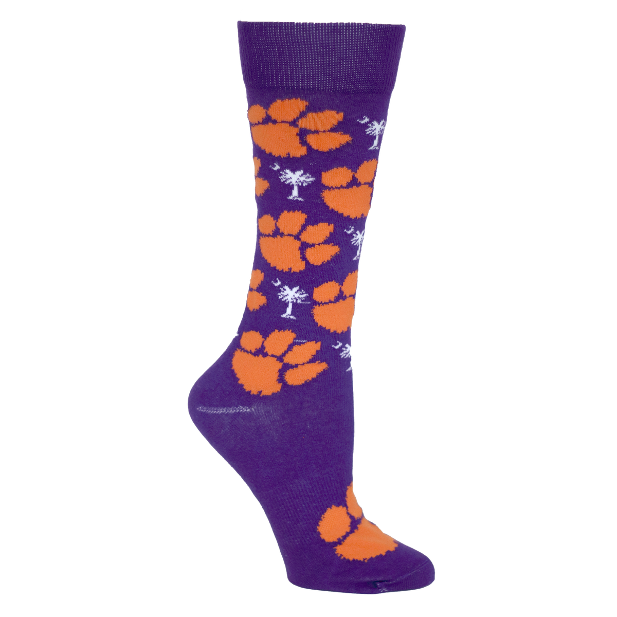 Clemson Purple Palmetto and Paw