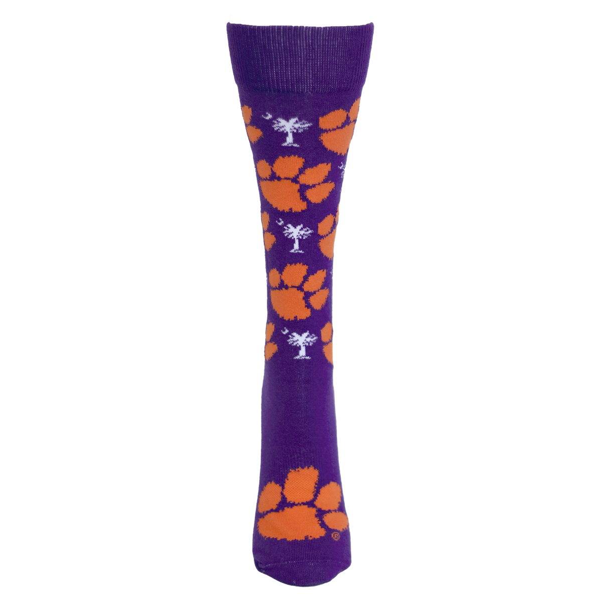 Clemson Purple Palmetto and Paw