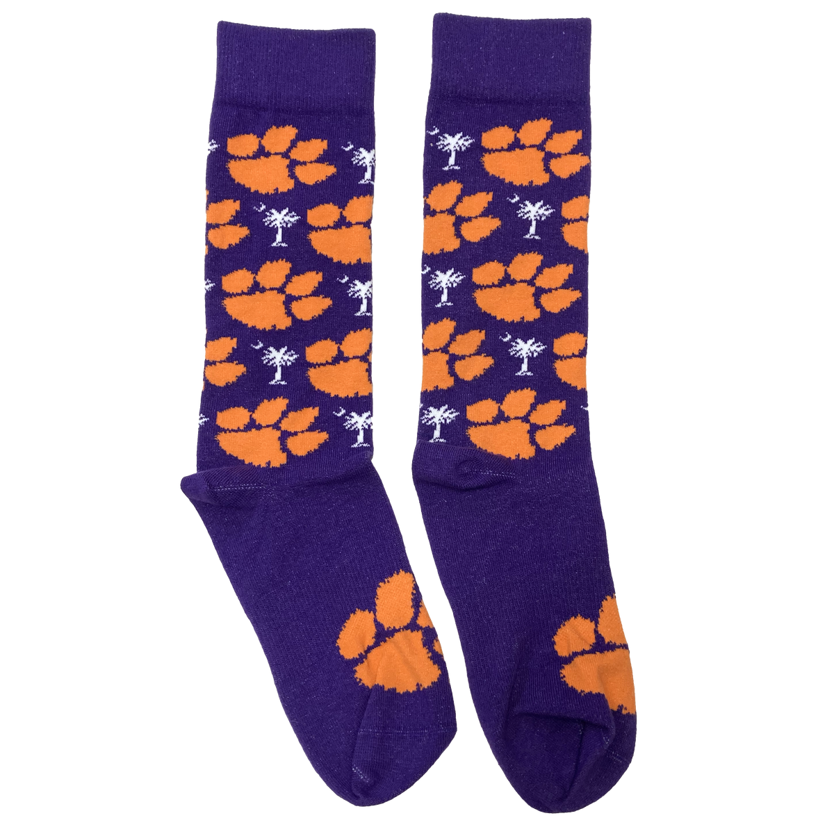 Clemson Purple Palmetto and Paw