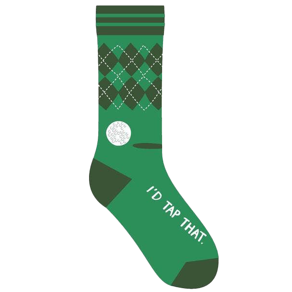 I’d Tap That Funny Golf Socks